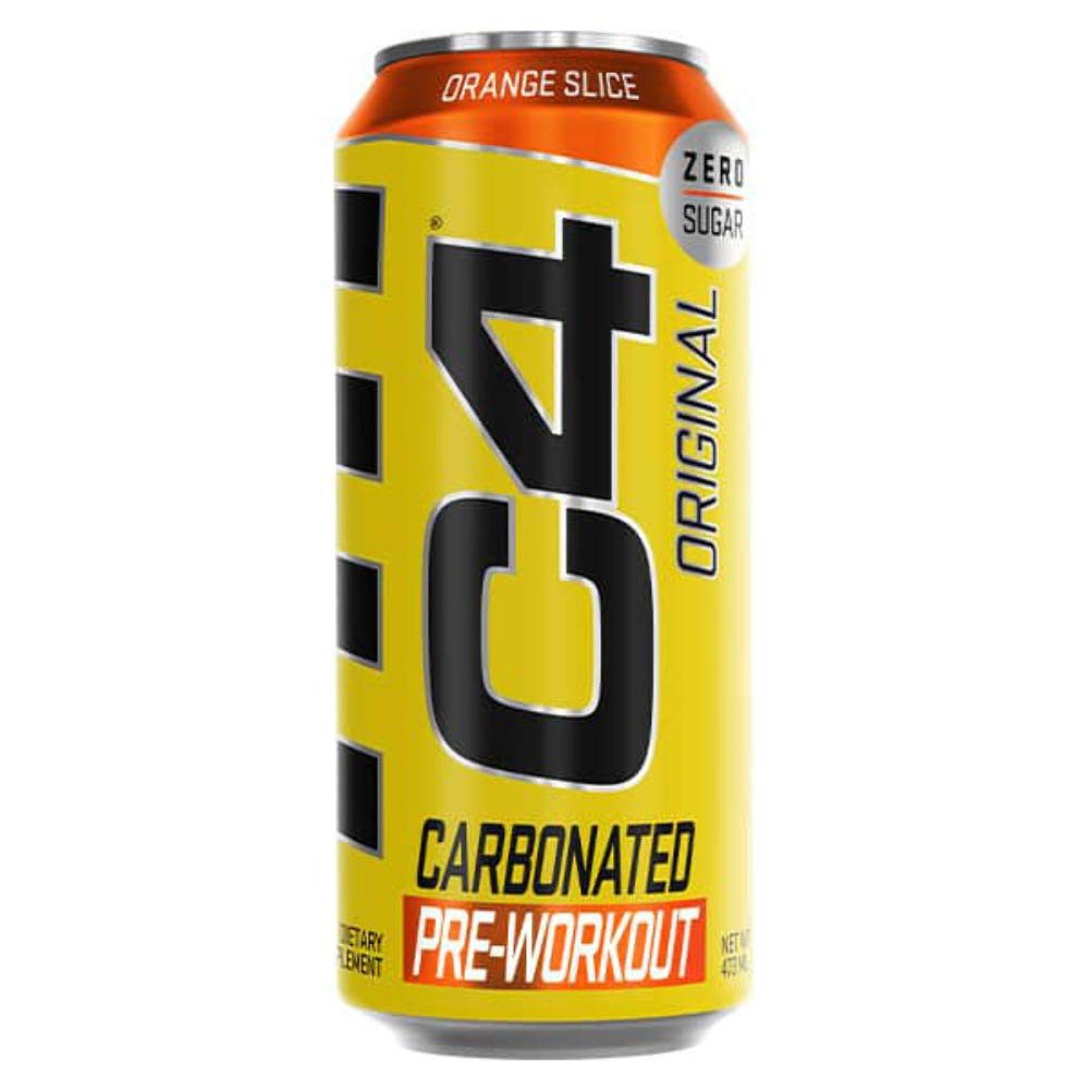 C4 Energy Orange Slice Performance Energy Drink: 16 oz, Quantity 12, EC $10.8, USD $4, Buy All Price USD $48