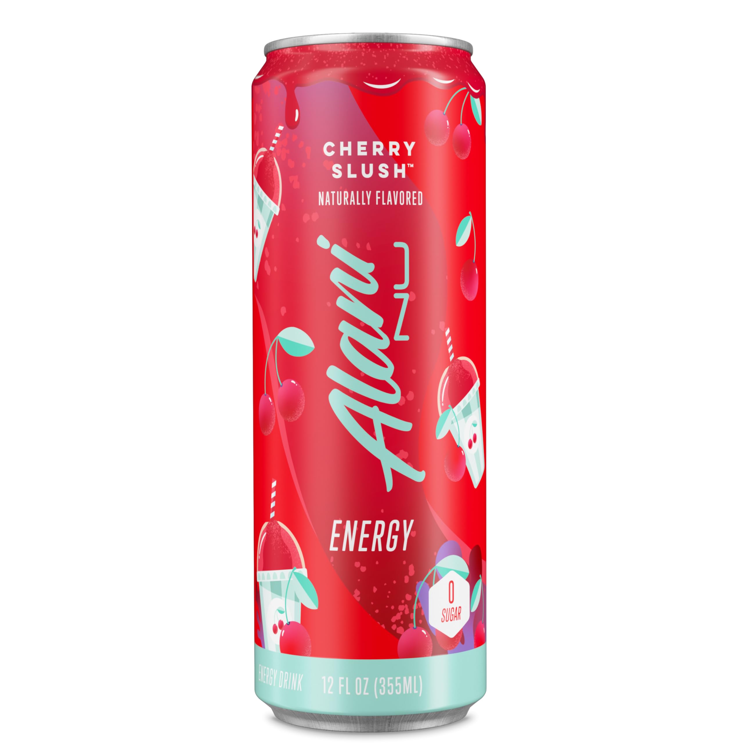 Alani Nu Cherry Slush Sugar Free Energy Drink Can: 12 oz, Quantity 55, EC $10.8, USD $4, Buy All Price USD $220