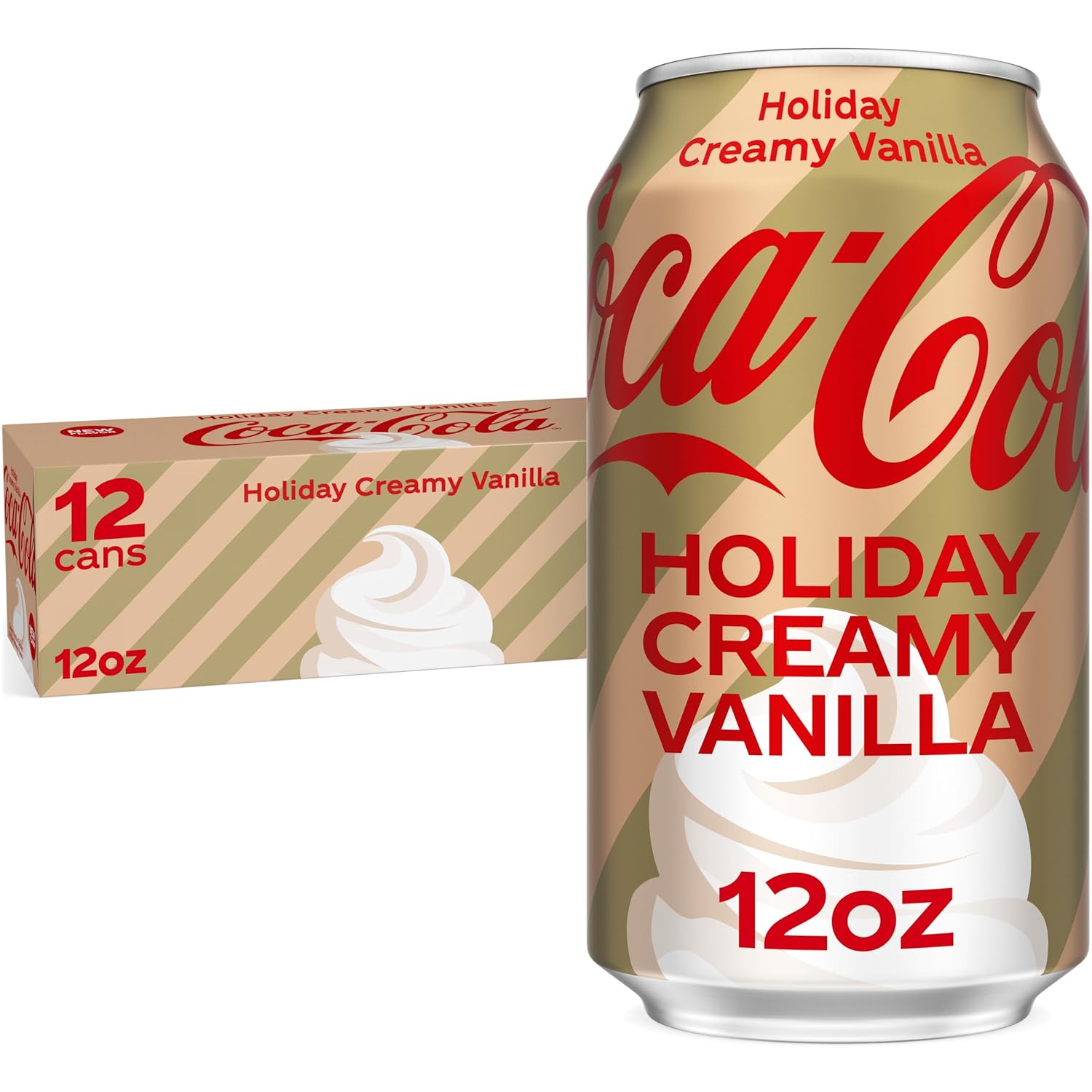 Coca-Cola Holiday Creamy Vanilla: 12 oz, Quantity , EC $3.51, USD $1.3, Buy All Price USD $0