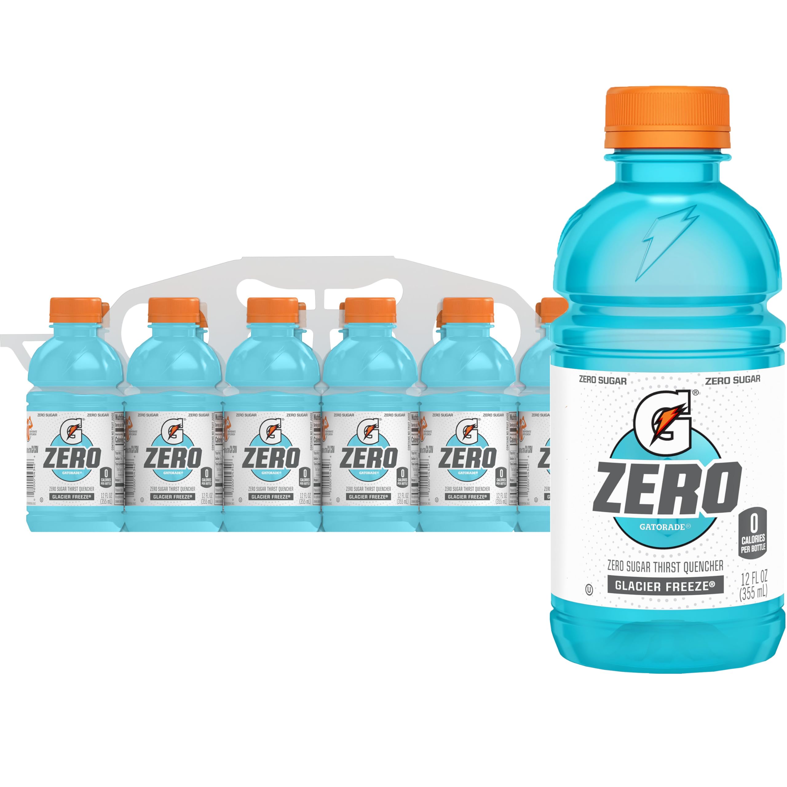 Gatorade Thirst Quencher Zero Sugar Sports Drink: 12 oz, Quantity 6, EC $5.4, USD $2, Buy All Price USD $12