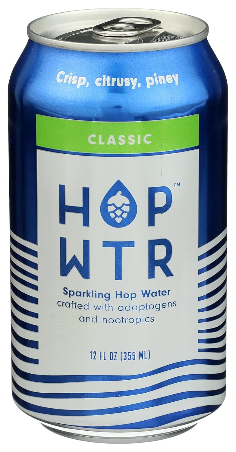 Hop Water, Water Sparkling Hop Classic: 12 oz, Quantity 12, EC $4.05, USD $1.5, Buy All Price USD $18