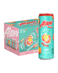 Alani juicy peach energy drink : 12 fl oz , Quantity 136, EC $10.8, USD $4, Buy All Price USD $544