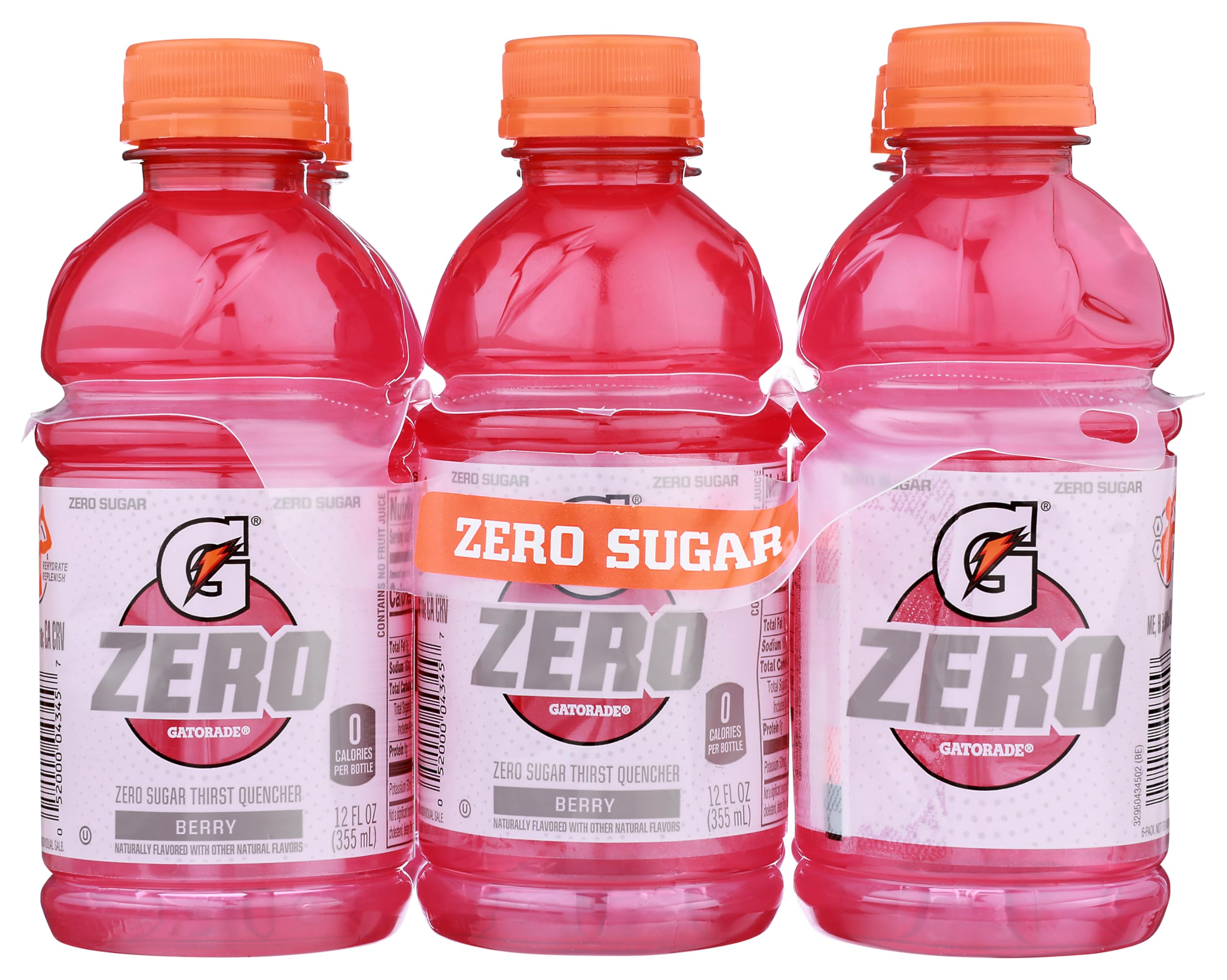 Gatorade, Zero Sugar Berry Thirst Quencher Beverage: 12 oz, Quantity 6, EC $5.4, USD $2, Buy All Price USD $12