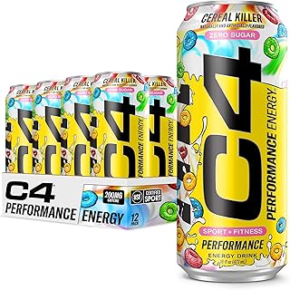C4 Energy, Pre Workout Drink + Beta Alanine, Cereal Killer: 16 oz, Quantity 11, EC $10.8, USD $4, Buy All Price USD $44