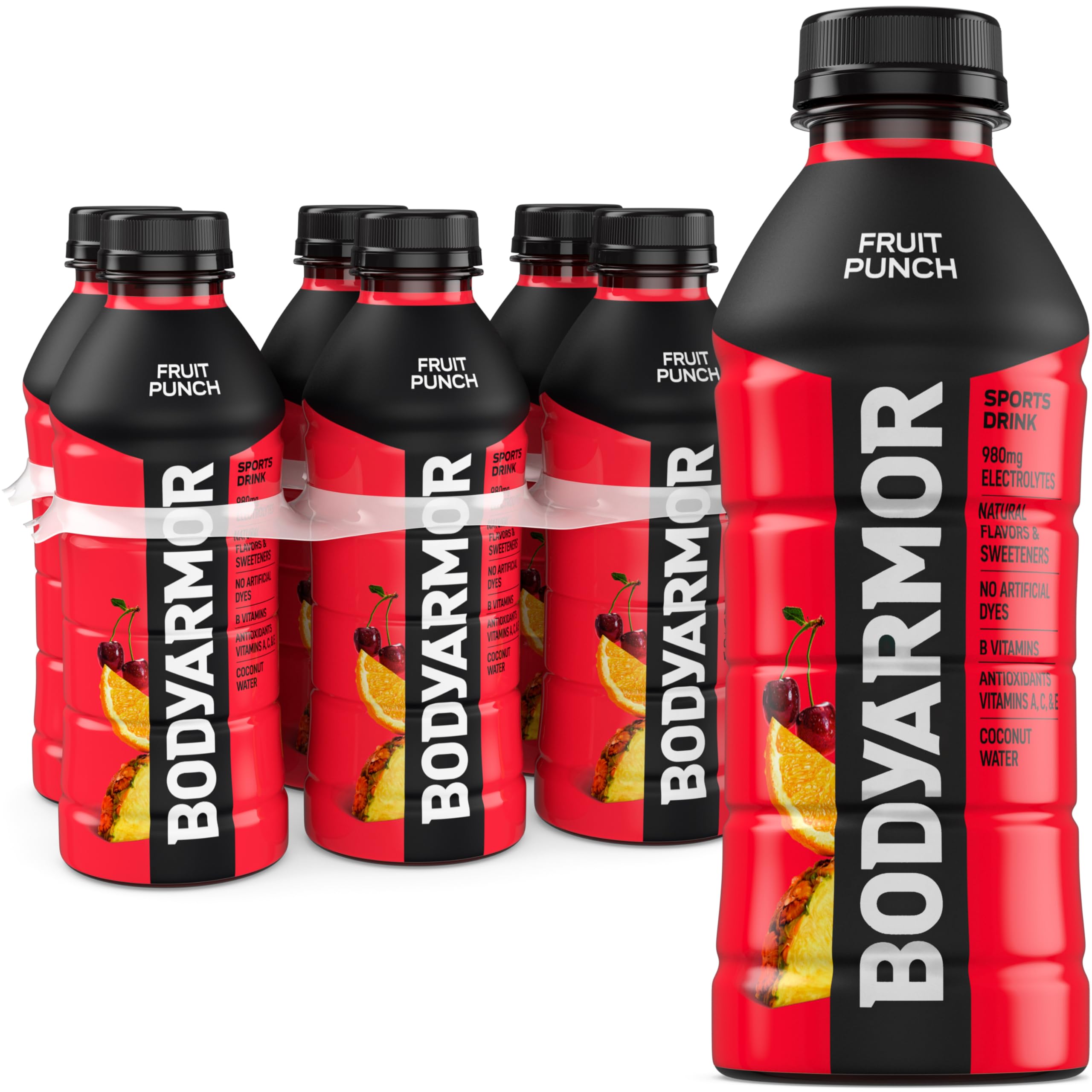 BODYARMOR Sports Drink, Fruit Punch,: 16 oz , Quantity 28, EC $5.4, USD $2, Buy All Price USD $56