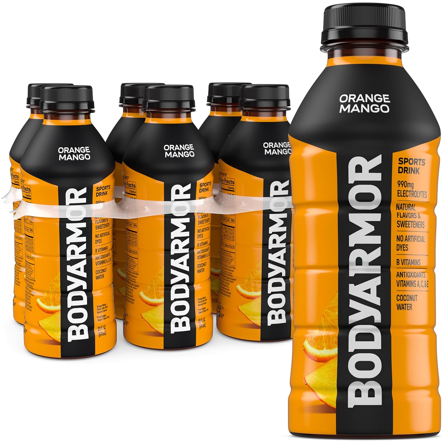 BODYARMOR Sports Drink Sports Beverage, Orange Mango: 20 oz, Quantity 5, EC $5.4, USD $2, Buy All Price USD $10